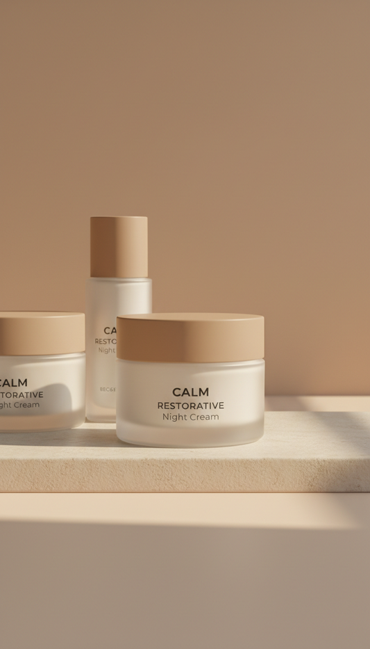 Night skincare cream