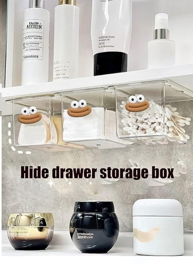 Mirror Cabinet Drawer Storage Box (Pack of 3)