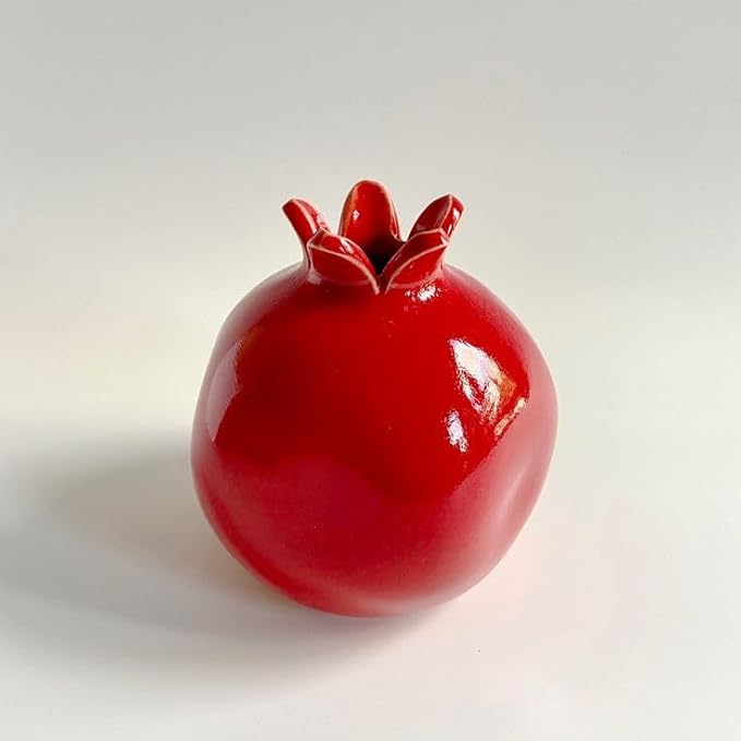 Pomegranate Ceramic Flower Vase