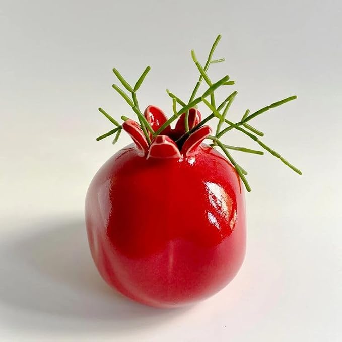 Pomegranate Ceramic Flower Vase