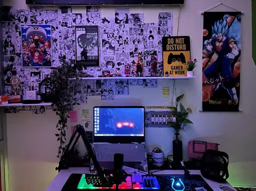 Black and White Manga Panel Posters