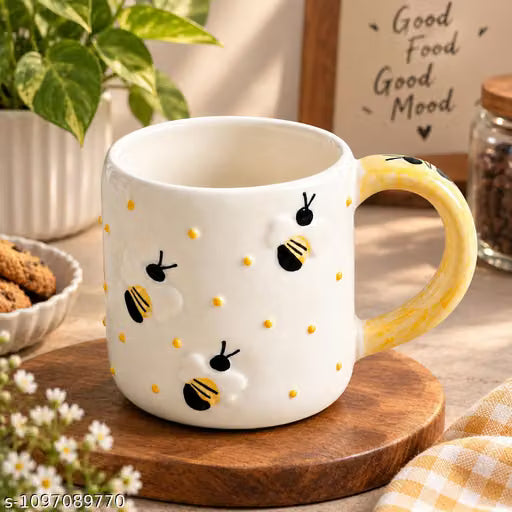 Honeybee Printed Coffee Mug