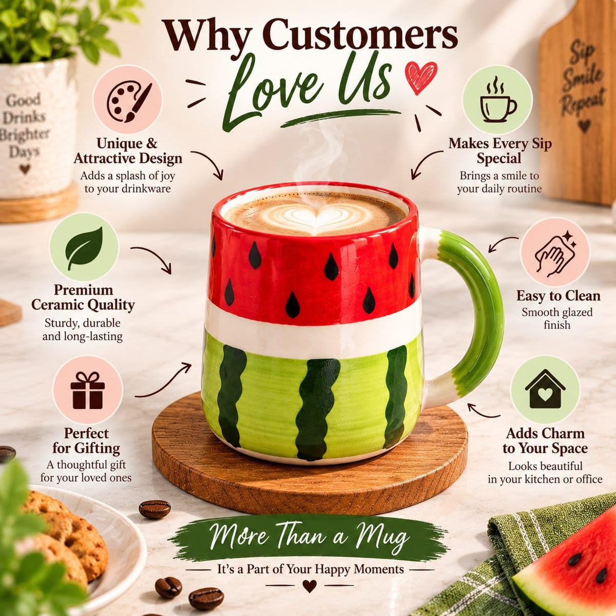 Watermelon Coffee Mug