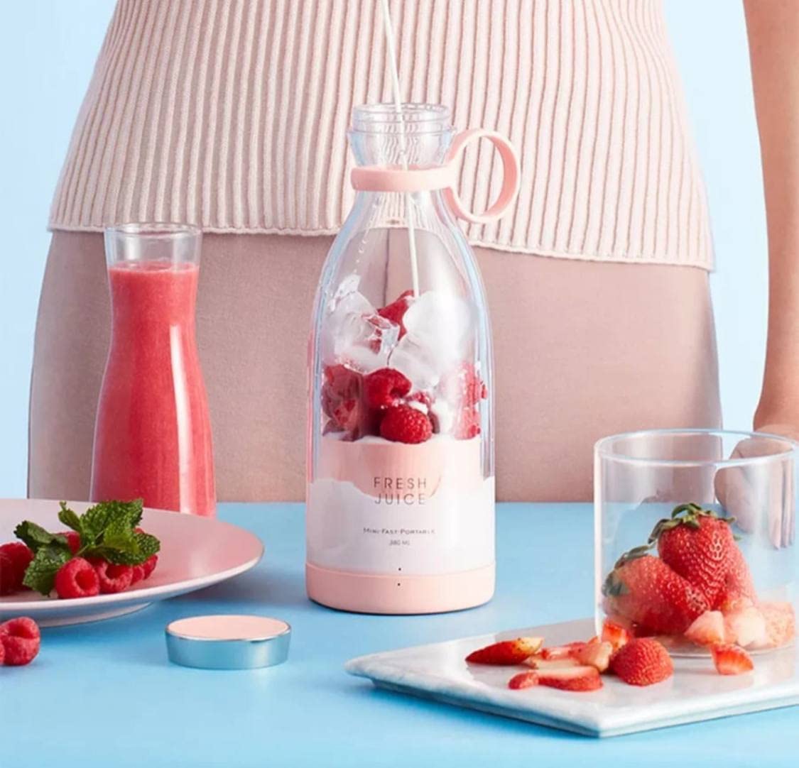 Electric Portable Mini Fruit Juicer Bottle