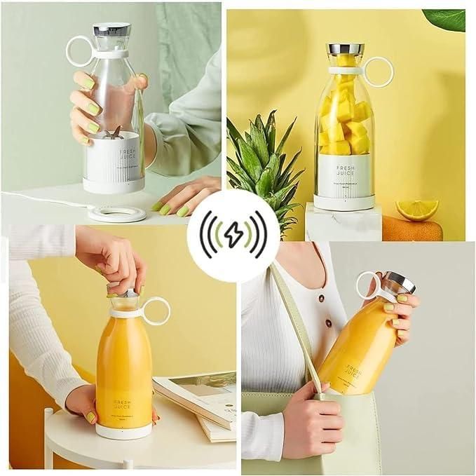 Electric Portable Mini Fruit Juicer Bottle