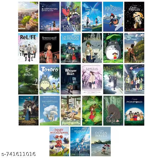 Ghibli Wall Posters