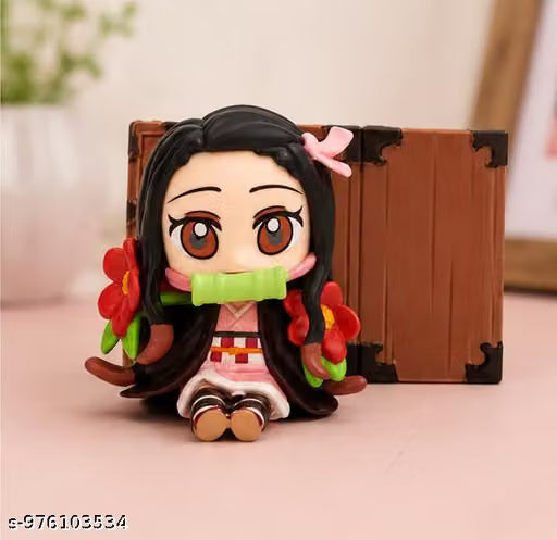 Kawaii Nezuko Sitting Figure