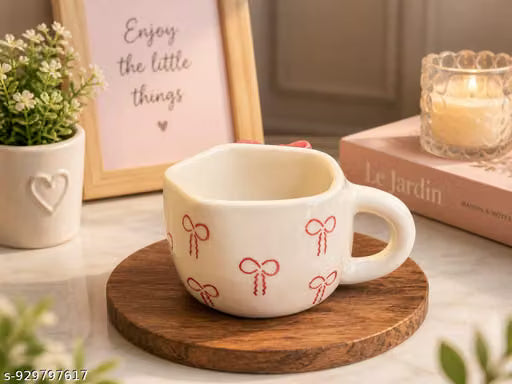 Pink Bow Cup