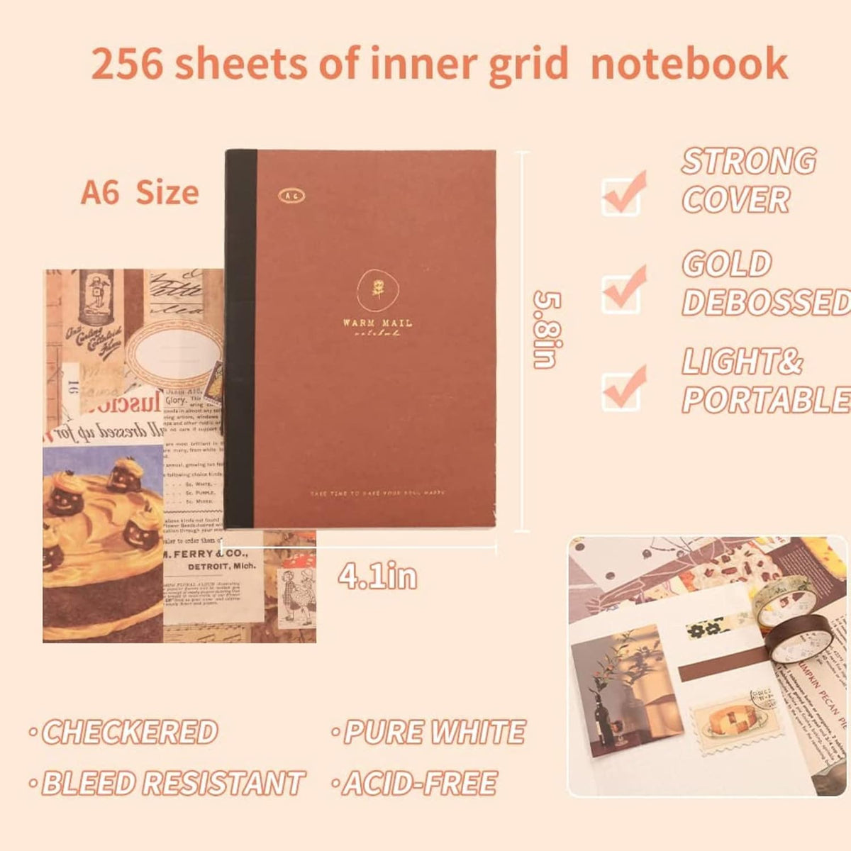 Vintage Scrapbook Journal Kit