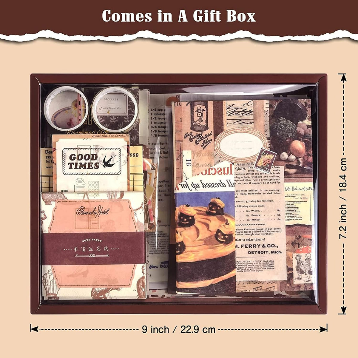 Vintage Scrapbook Journal Kit