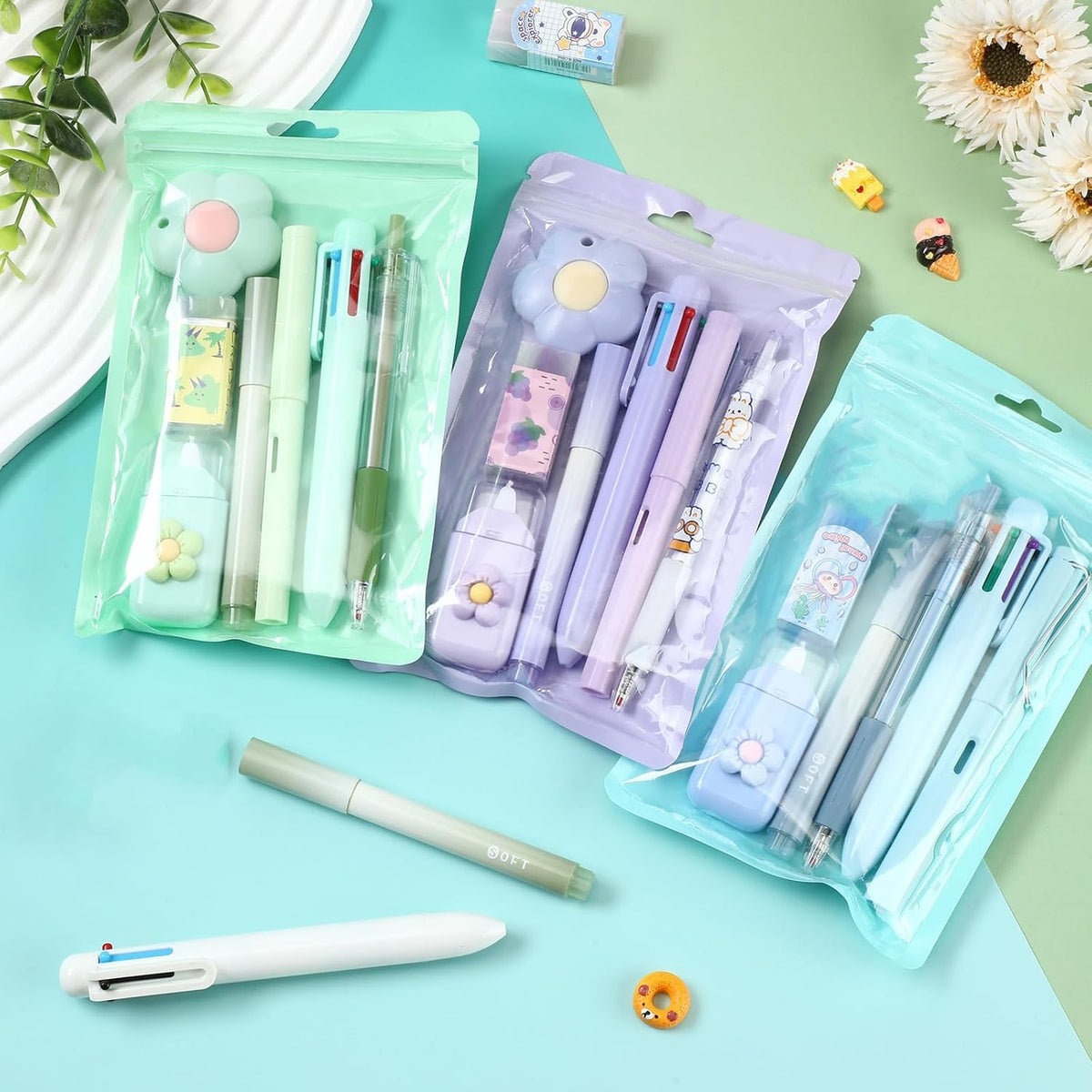 Kawaii Stationert Set (7 pcs)