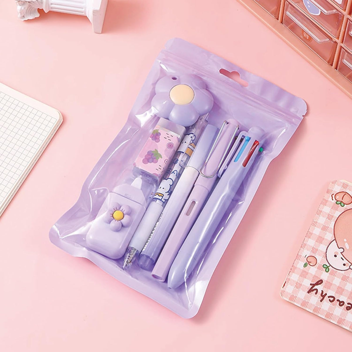 Kawaii Stationert Set (7 pcs)