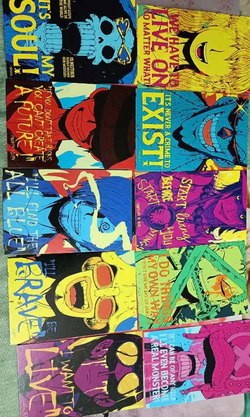 Strawhats Pirates Posters (Pack of 10)